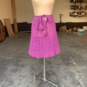Handmade Crochet Skirt! 💜